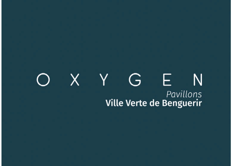 Oxygen logo in white on deep teal.