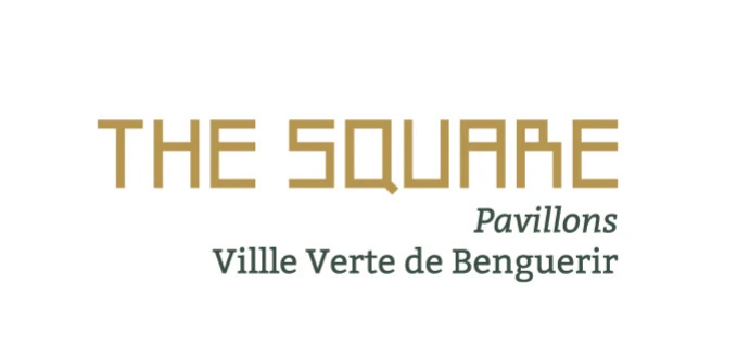 The Square wordmark in gold.