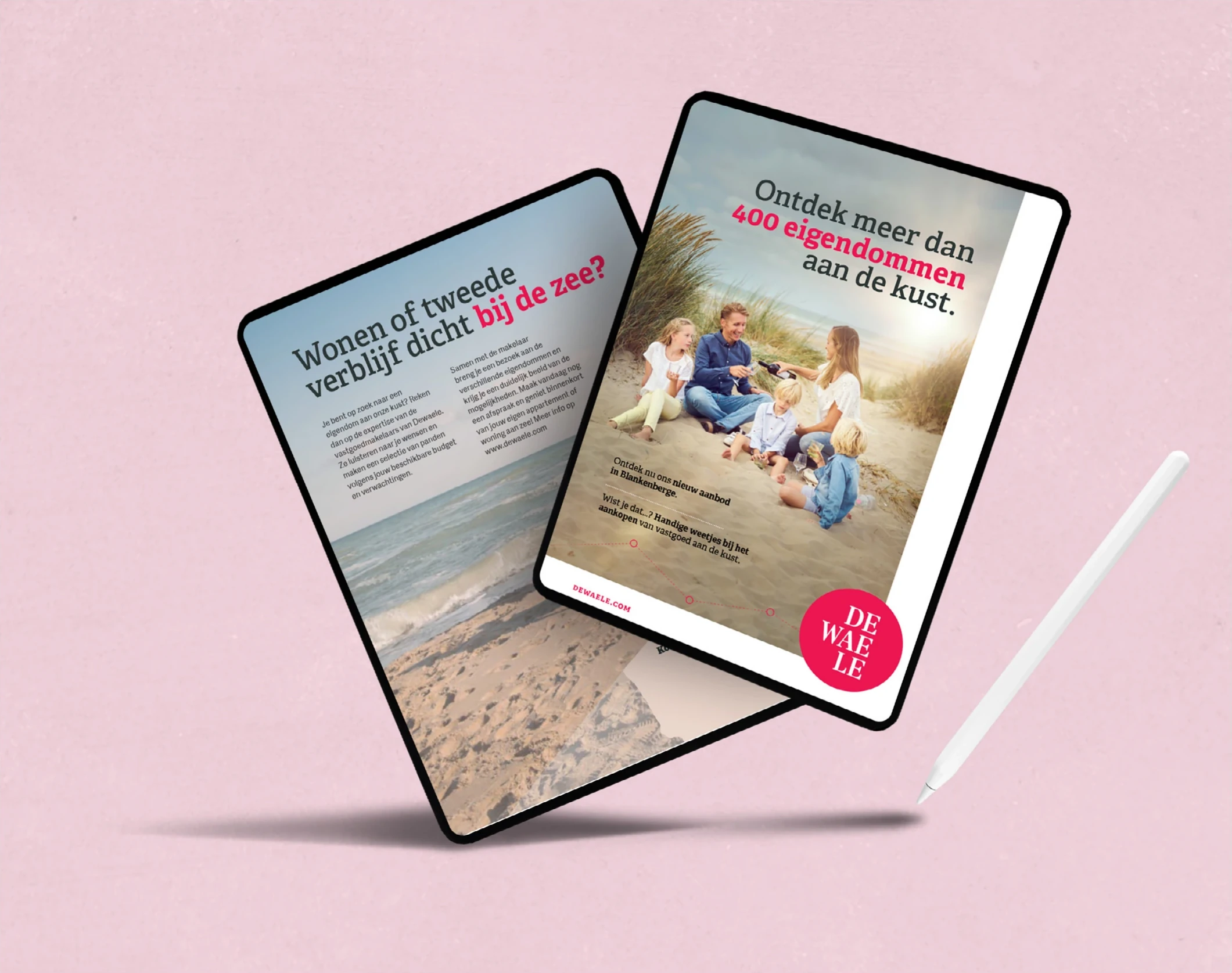 DEWAELE brochure on tablets.