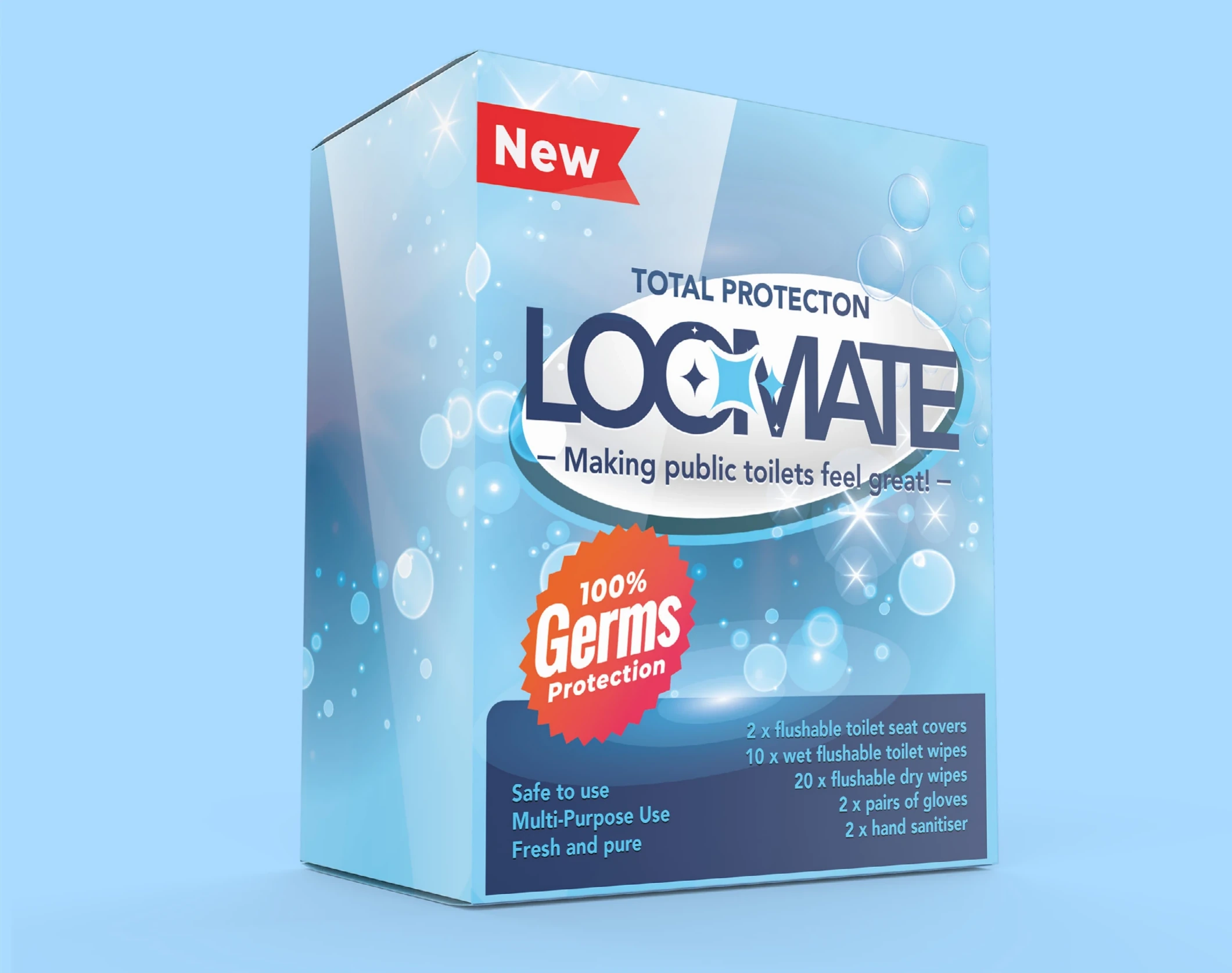 Loomate cleaning product box.
